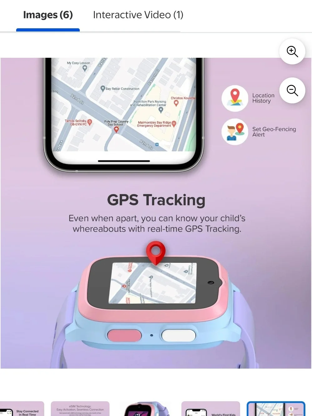 Ultimate Smartwatch Bundle - Purple and Blue Kids Smartwatch